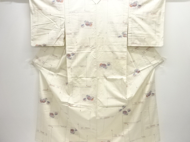 Japanese Kimono / Tsumugi Silk